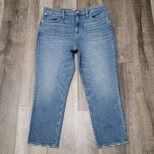 Madewell The High Rise Slim Cropped Boyean